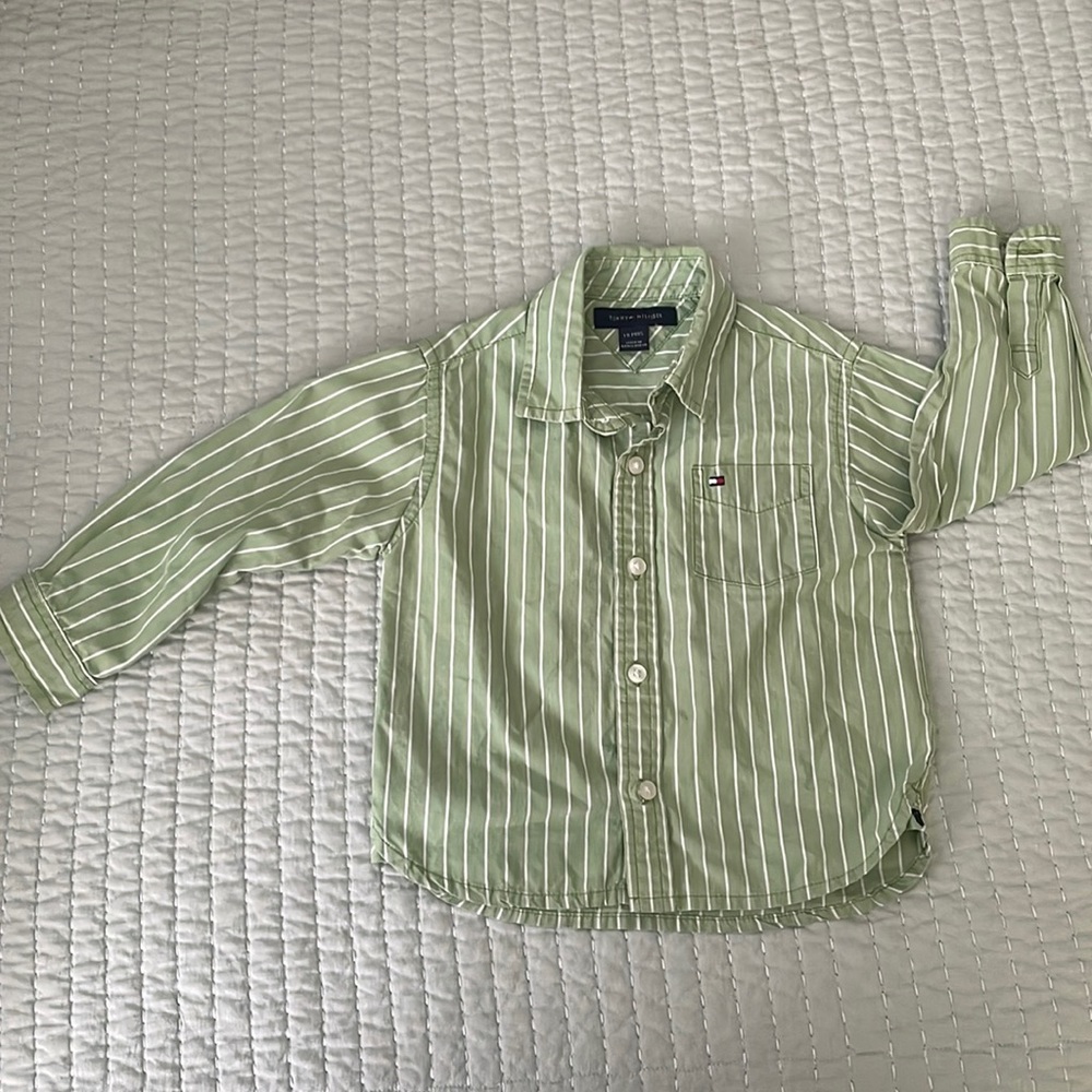 18 month Tommy Hilfiger Long Sleeve Button Down